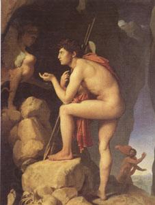 Jean Auguste Dominique Ingres Oedipus Explains the RIddle of the Sphinx (mk05) France oil painting art